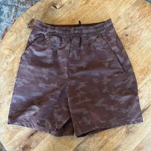 Lululemon Athletica Brown Athletic Shorts